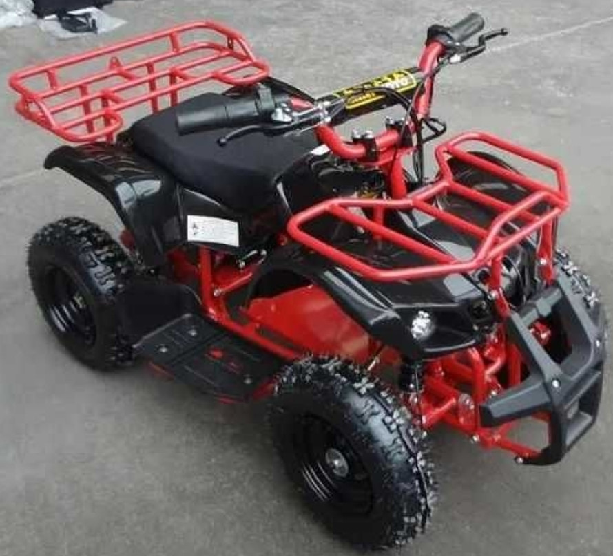 Квадроцикл электрический детский Crosser EATV 90505 (800Вт) - Красный. Харьков - изображение 2