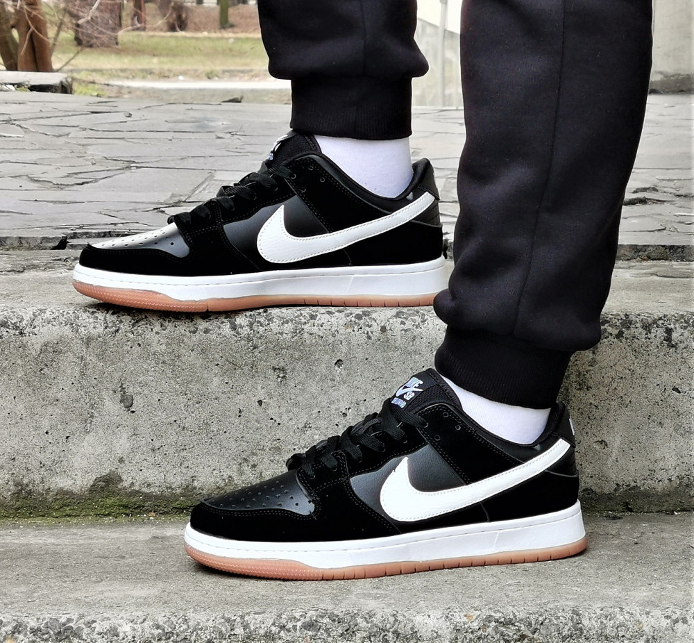 Кроссовки Nike Force Черные Мужские Форсы Кожаные Найк (размеры: 41) Днепр - изображение 7