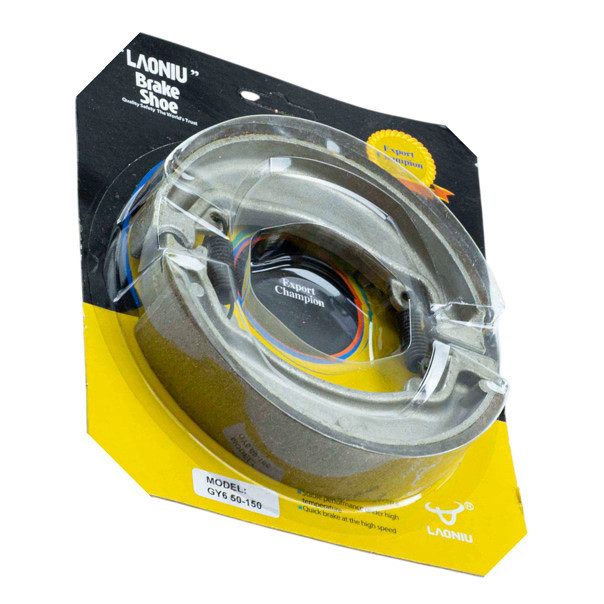 Колодки тормозаGY6-125, 150 (на 13 колесо) барабаного Мукачево - изображение 1