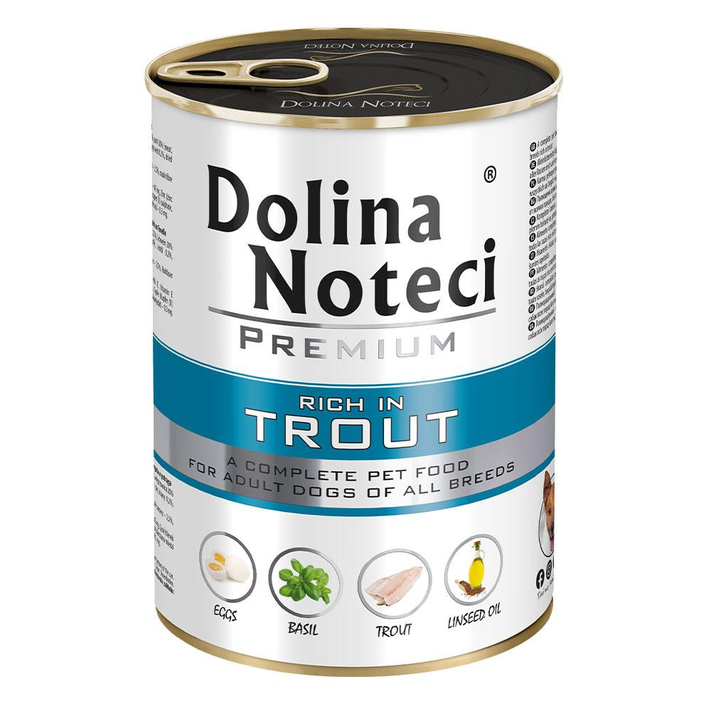 Dolina Noteci Premium (Долина Нотечі Преміум) консерви вологий корм для собак із фореллю 400 г. х 24 шт. Запоріжжя - фото 1