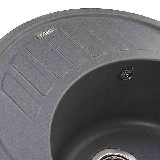 Гранітна мийка Globus Lux ARNO сірий металік 620х500мм-А0003 Київ