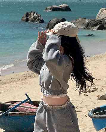 Жіночий стильний трендовий оверсайз костюм-двійка 46/48 Одеса