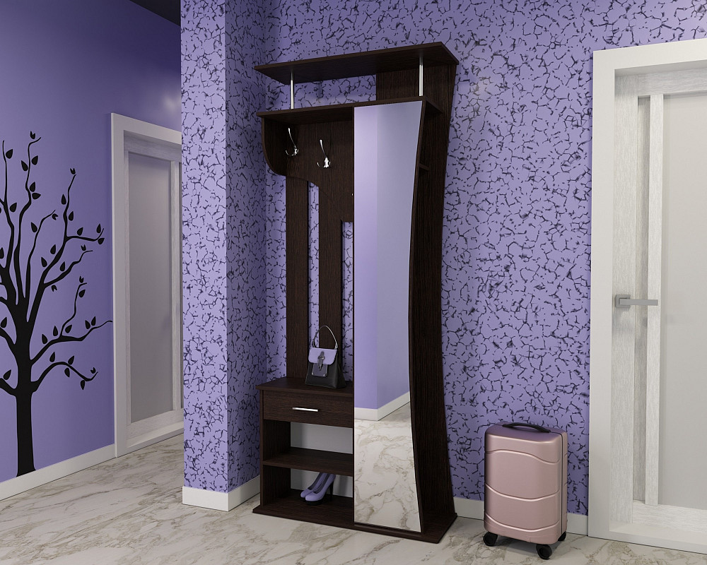 Прихожая Соло-8, Венге Магия, 900/330/2100 Львов - изображение 2