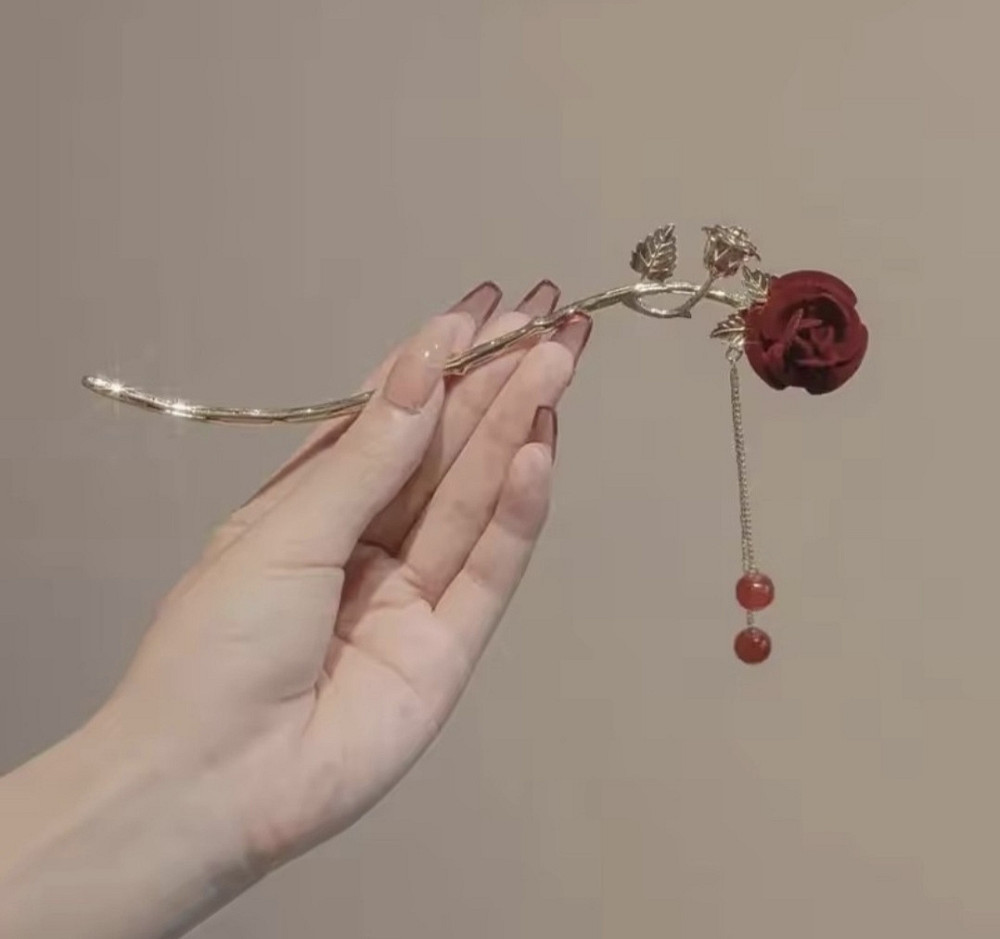 Шпилька-паличка для волосся 