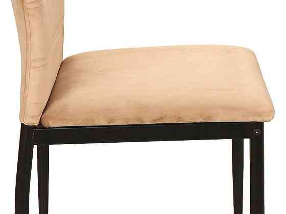 Стілець RIP VELVET чорний каркас/беж 28 Київ