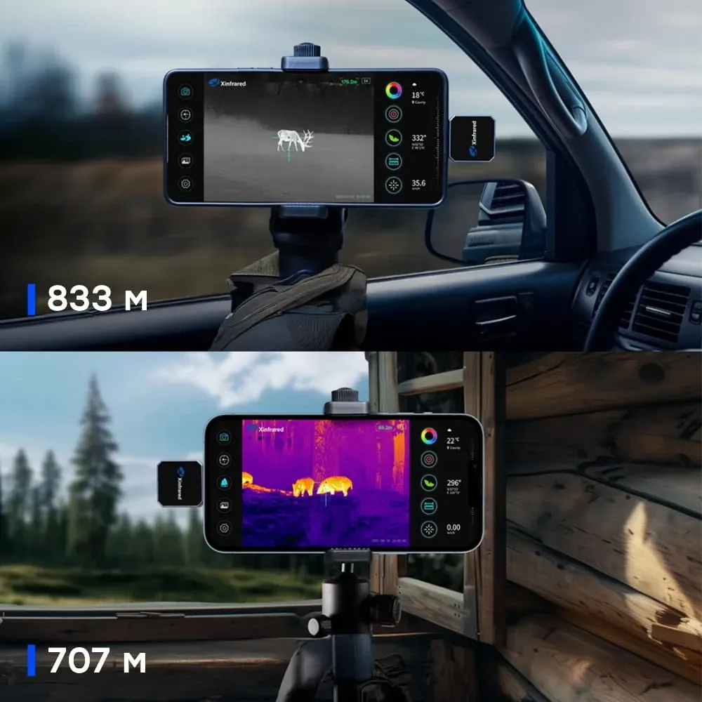 Тепловізор для смартфона на Android Xinfrared XH15 + тримач (90-00031) Київ - фото 9