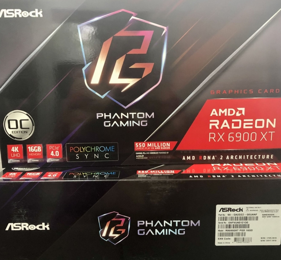 Asrock RX 6900 XT Phantom Gaming 16Gb відеокарта. Київ - фото 2