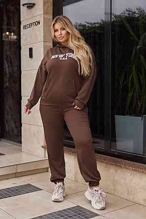 Жіночий трикотажний спортивний костюм "America" | Норма і батал | Розпродаж моделі Київ