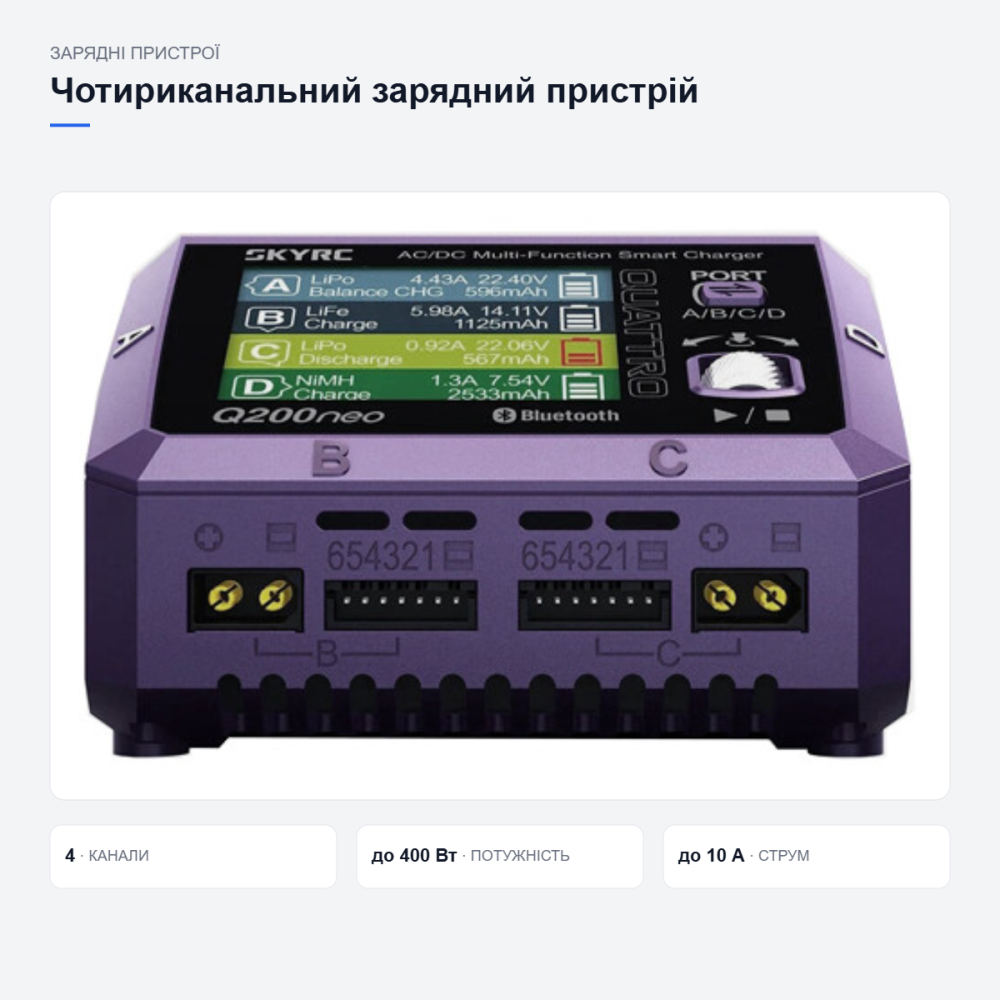 Зарядное устройство SkyRC Q200neo Киев - изображение 13