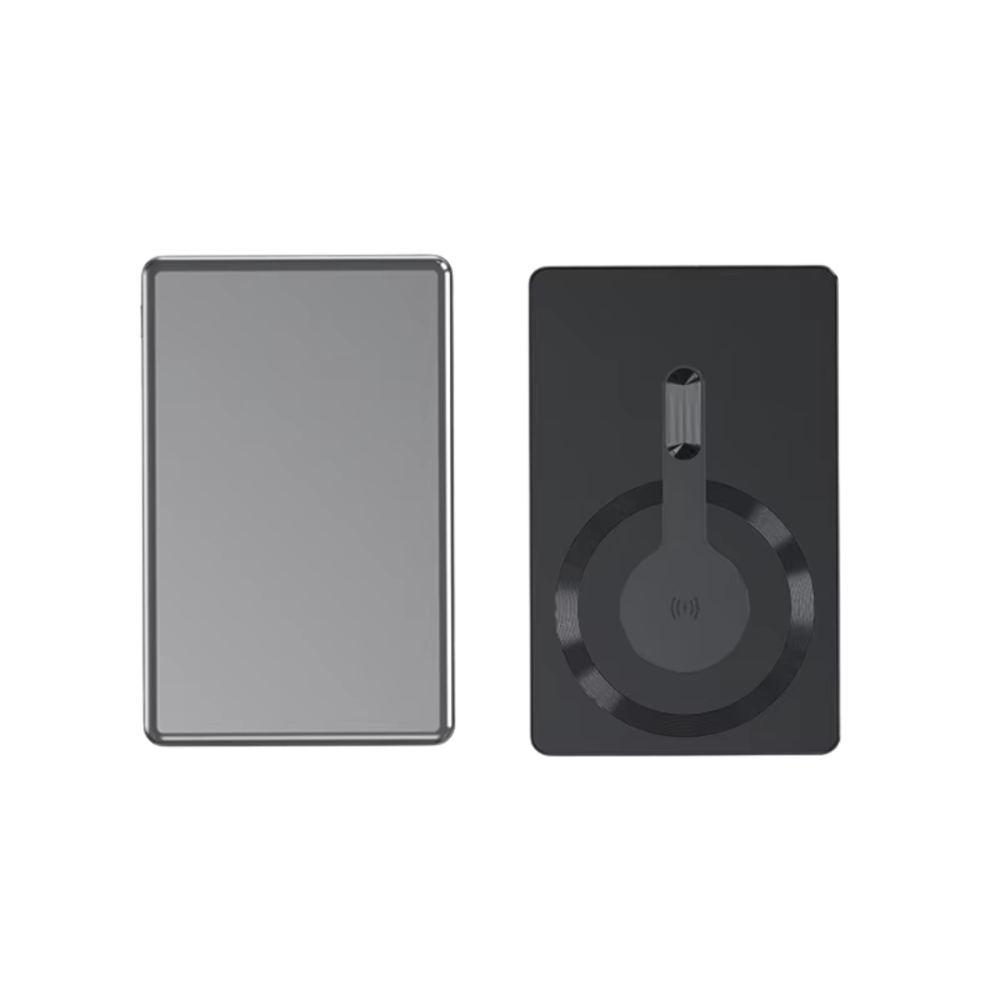 Павербанк бездротовий магнітний ультратонкий, Powerbank з бездротовою зарядкою, 10000 мАг, 20Вт Type-C Grey Кам'янець-Подільський - фото 4