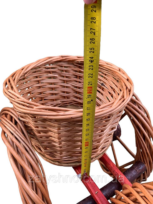 Подствка для цветов из лозы Киев - изображение 7