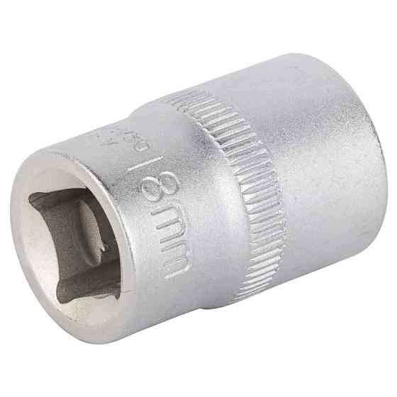 Насадка шестигранна коротка 1/2" 18 мм CrV mid SIGMA (6071181) Київ