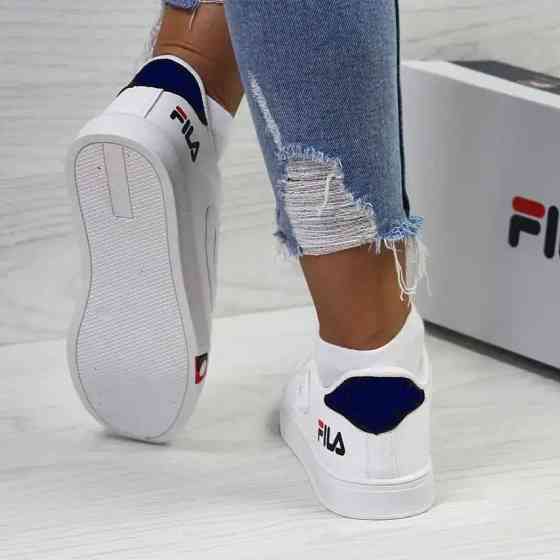 Женские Кроссовки FILA Белые Кеды Фила Кожаные (размеры: 36,37,38,39,40,41,42,43) Видео Обзор Днепр