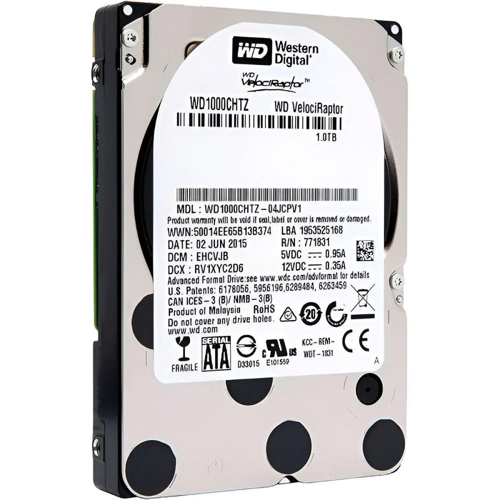 Накопичувач HDD 2.5" SATA 1.0TB WD VelociRaptor 10000rpm 64MB (WD1000CHTZ) ( 14337 ) Харків - фото 1
