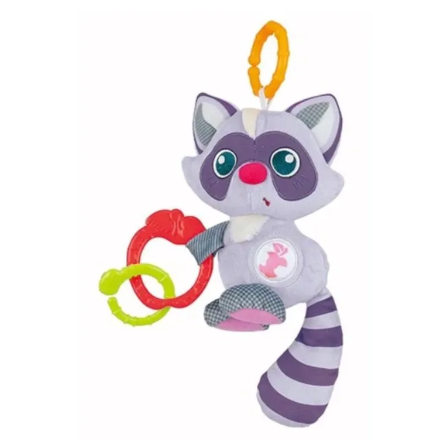 Підвіска м'яка WinFun на коляску WinFun Єнот 18см Сіра (720020-NL) Чернігів - фото 2