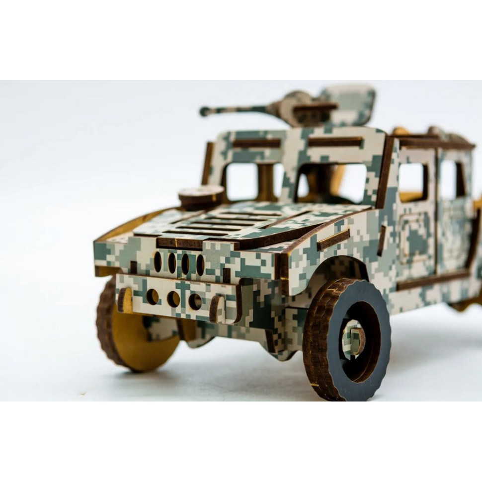 Дерев'яний 3D конструктор Хамер 65-00743, 65 деталей Вінниця - фото 4