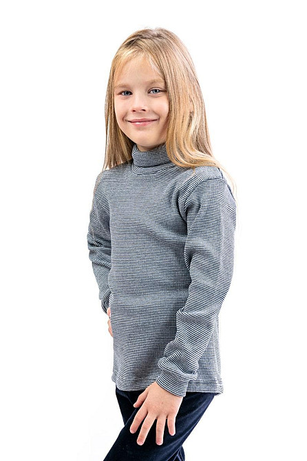 Водолазка дитяча з начосом сіра топ Крохатушка одяг Київ - фото 4