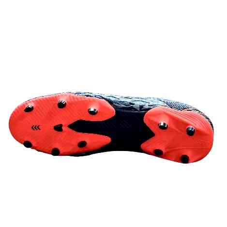 Бутси (копи) для футболу дорослі DMB22413-1 black-orange р. 43, 45 Вишнёвое