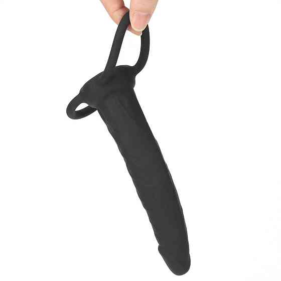 Насадка для подвійного проникнення - Anal Indulgence Collection Silicone Fantasy Double Prober Sex Aura Київ