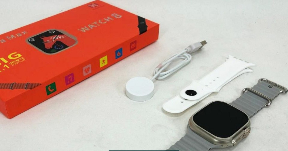 Смарт-Часи Watch L8 Ultra Max Black. Київ - фото 2