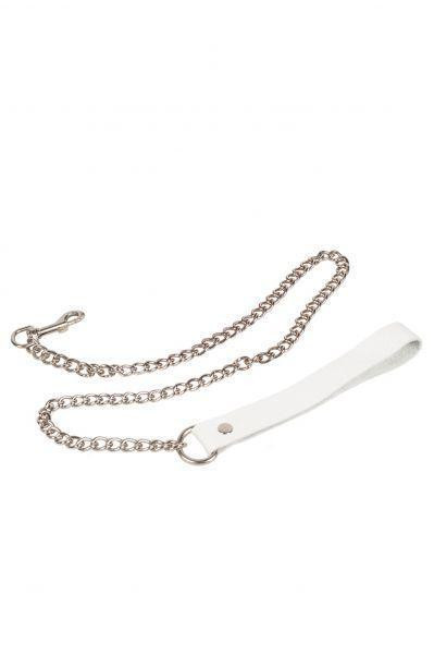 Повідець Leather Leash, White Sex Aura Київ - фото 1