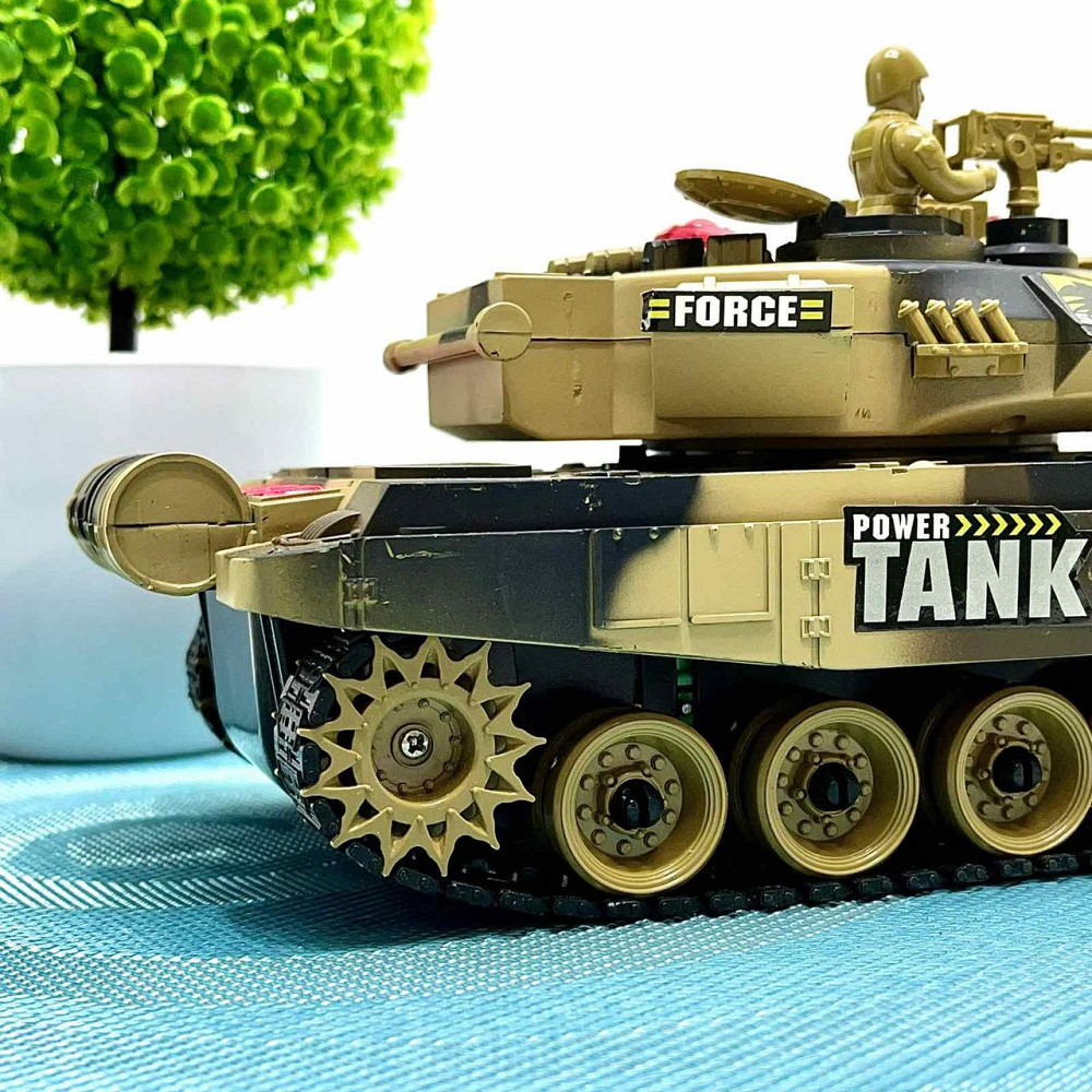 Ігровий набір 2в1 танки на радіокеруванні 31 см на акумуляторі звукові ефекти (9993-2PC) Чернігів - фото 7