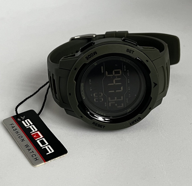 Тактичний годинник North Edge Mars Pro Black 5Bar (Зелений) Вінниця - фото 6