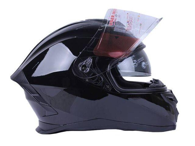 Шлем мотоциклетный кроссовый MD-820 (черный, size L) Мукачево - изображение 4