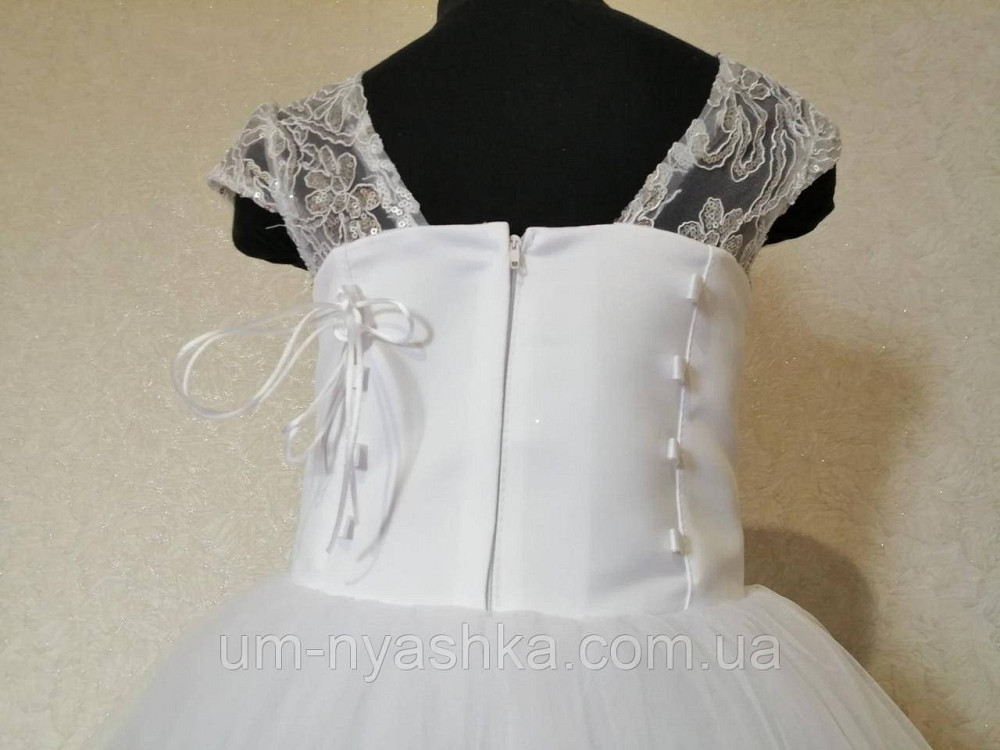 Дитяча біле плаття Глорія з паєтками Кривий Ріг - фото 7