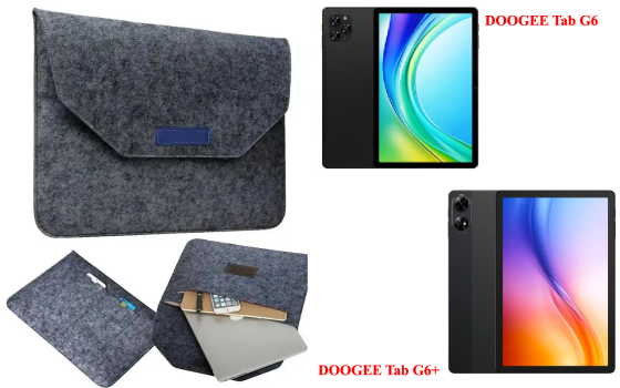 Сумка Wool из войлока для планшета DOOGEE Tab G6, DOOGEE Tab G6+ Киев