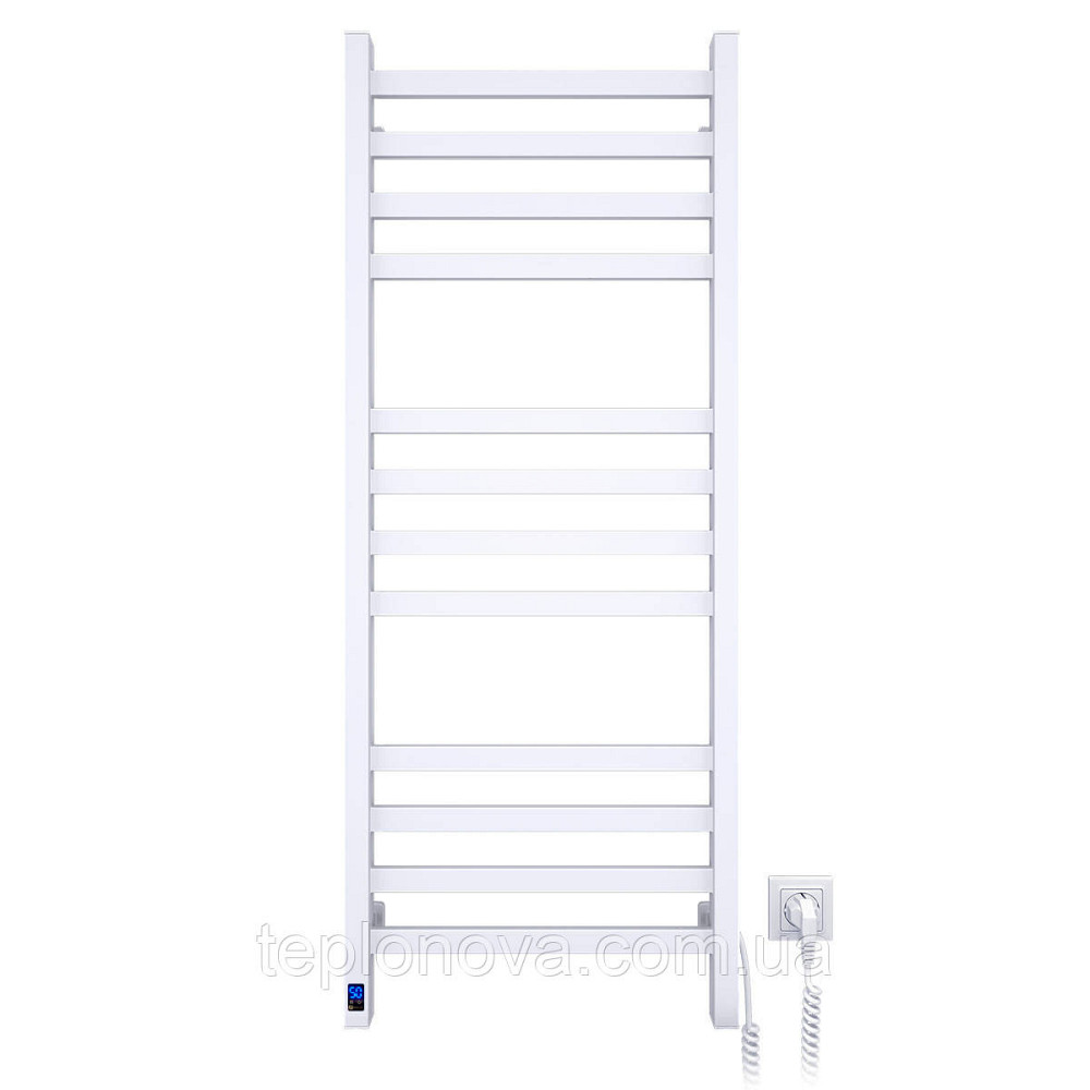 Полотенцесушитель Авангард 480х1200 Sensor правый с таймером, белый Черновцы - изображение 6