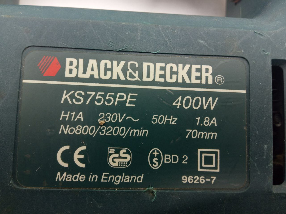 Електролобзик Black & Decker KS755PE (Б клас) Луцк - изображение 5