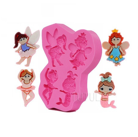 Молд кондитерський "Феечки" - 5*7см, силікон Київ - фото 1