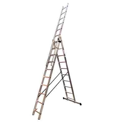 Драбина GTM 3-секції, розкладна, 3*10сх. 2,72-6,5м (KME310) Вінниця