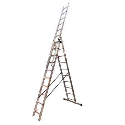 Драбина GTM 3-секції, розкладна, 3*10сх. 2,72-6,5м (KME310) Вінниця - фото 1