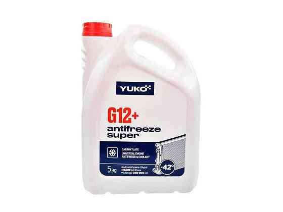 Антифриз ANTIFREEZE-42 (Super G12 CARBOXYLATE) червоний 5кг ТМ Yuko   Solmir Київ