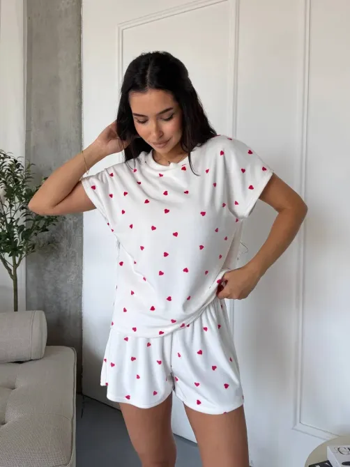 Піжама жіноча велюрова з шортами Одеса - фото 10