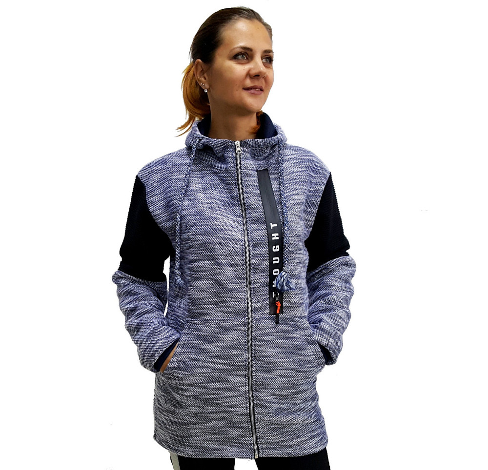 Женская кардиган на молнии с капюшоном Киев - изображение 1