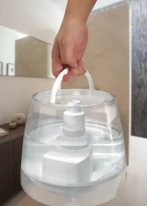 Бесшумный ультразвуковой мощный увлажнитель воздуха Doctor-101 Neptune на 4.5л с сенсорным дисплеем и пультом Днепр - изображение 9