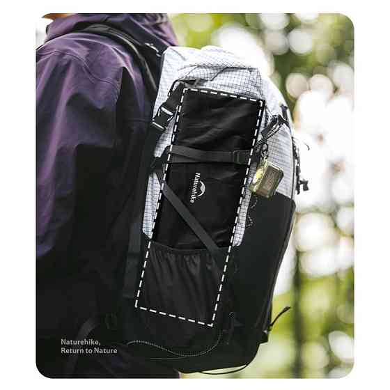 Стіл складаний Naturehike CNK2450JJ024 (31х21 см) алюміній Чорний Вінниця