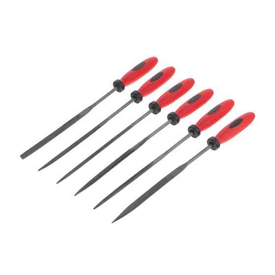 Набір надфілів, 6 шт. INTERTOOL HT-3706 Київ