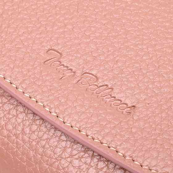 Відмінний жіночий гаманець з монетницею на блискавці з натуральної шкіри Tony Bellucci 21967 Пудровий Київ