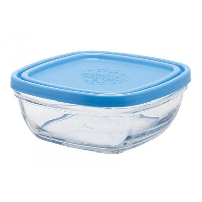 Пищевой контейнер Duralex Lys Carre Quadrate Blue 3100 мл 23 см (9024AM06) Винница - изображение 1
