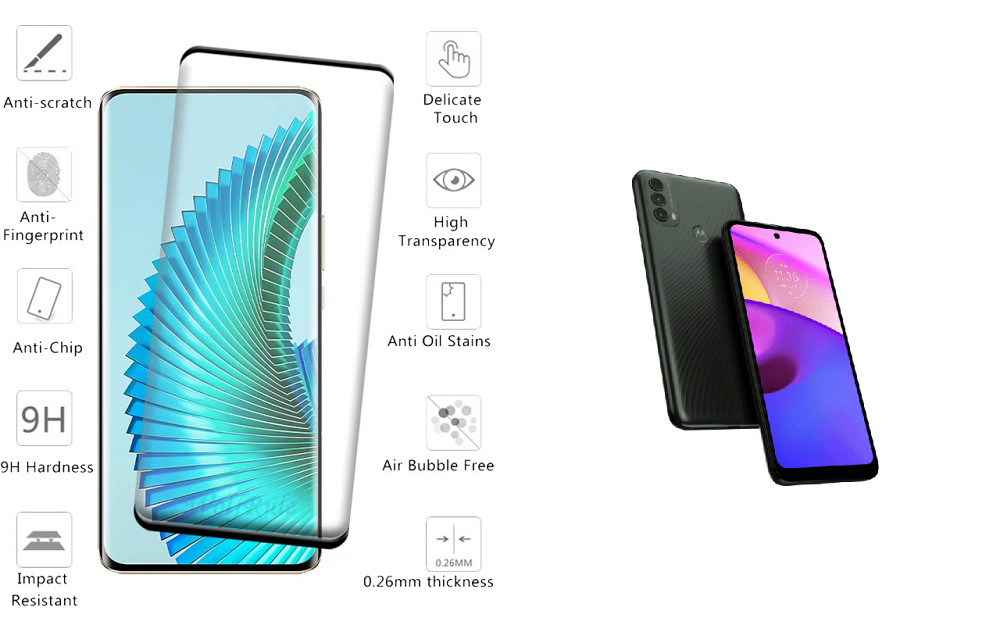 Захисне скло HyperGlass Pro для Motorola E40 – максимальна чутливість та захист Київ - фото 2