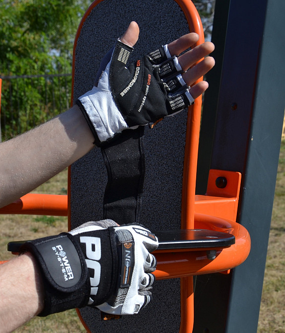 Рукавички для фітнесу Power System PS-2700 No Compromise Grey/White XL Кам'янське - фото 8