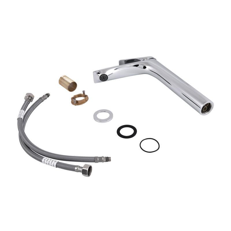 Смеситель для раковины Qtap Vlasta New QTVLA269CRM45652 (k35), однорычажный, высокий, Chrome Харьков - изображение 4