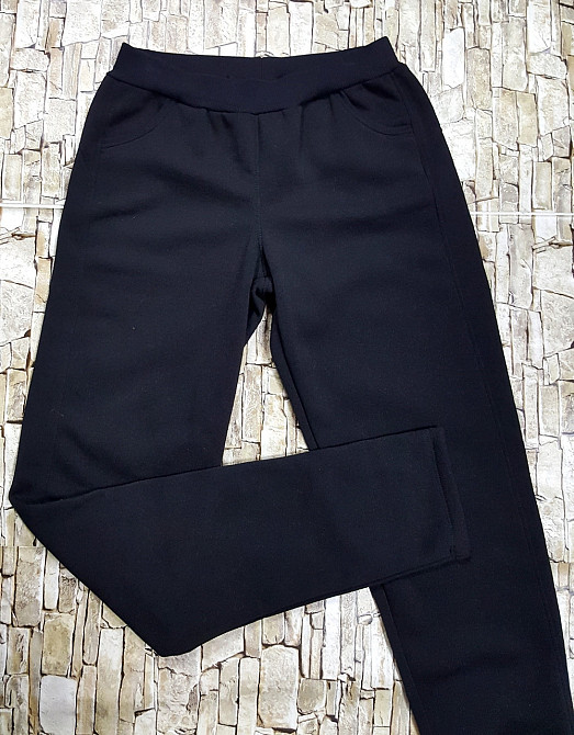 Брюки\ штаны спортивные батальные зимние флисовые женские,трикотаж Киев - изображение 1