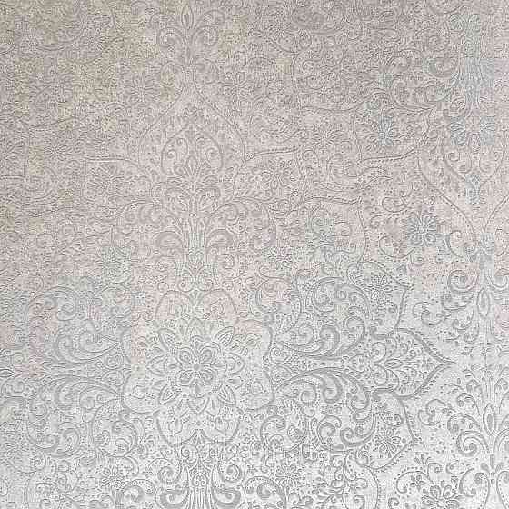 Шпалери флізелінові еко Rasch Kerala 0.53х10 м вензелі східний малюнок сіро рожеві сріблясті Київ