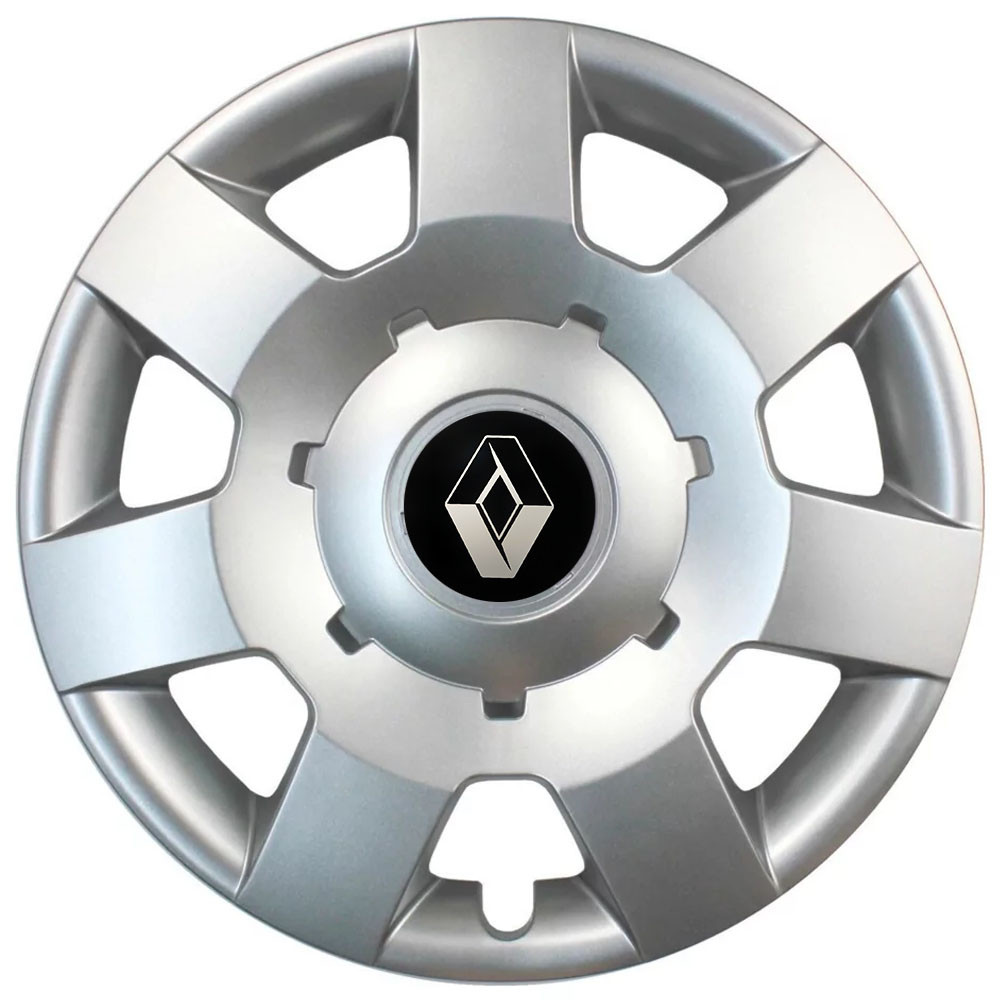 Автомобильные модельные колпаки R14 Renault 219 4шт, SJS, серебряные Киев - изображение 1
