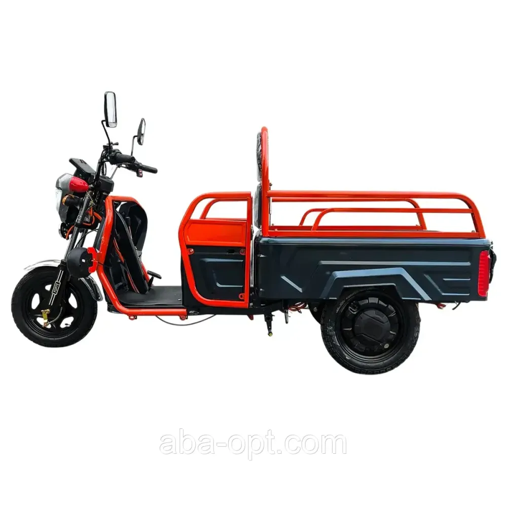 Електричний вантажний трицикл CARGO-11 1000W-60V-32Ah шини 12"/12" купити в інтернет-магазині дешево Одеса - фото 2